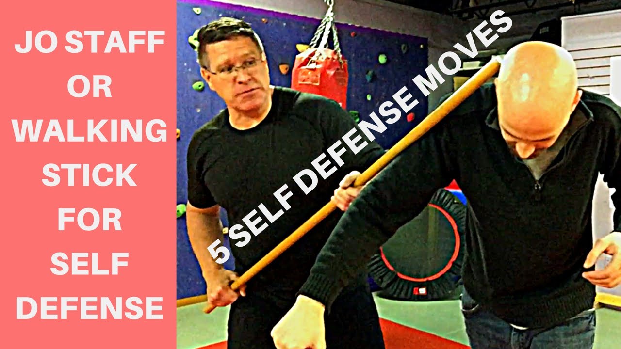 How to use your walking stick for self defense